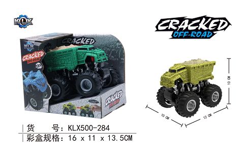 四驱动惯性裂纹工程越野车