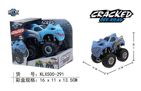 四驱动惯性裂纹怪物越野车
