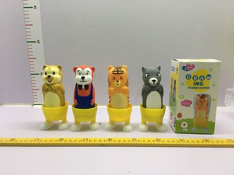 半身立体彩绘