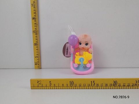 浴盆小童狗气球
