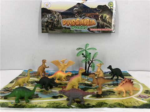 12只2寸恐龙