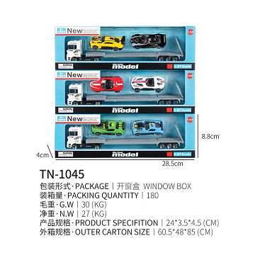 Tow head + tow board load 2 sports cars