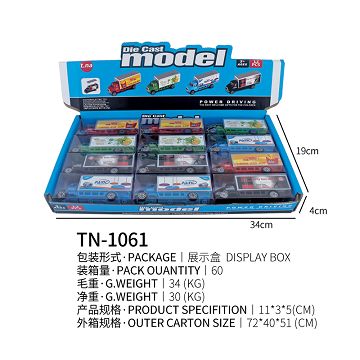 Alloy scooter 12PCS