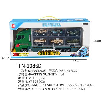 Alloy container military series