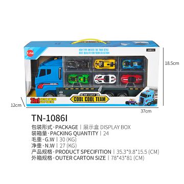 Alloy container truck