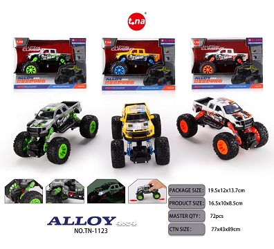 Alloy cross country climbing vehicle