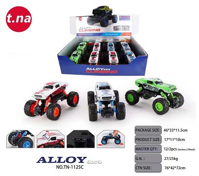 Alloy cross country climbing vehicle