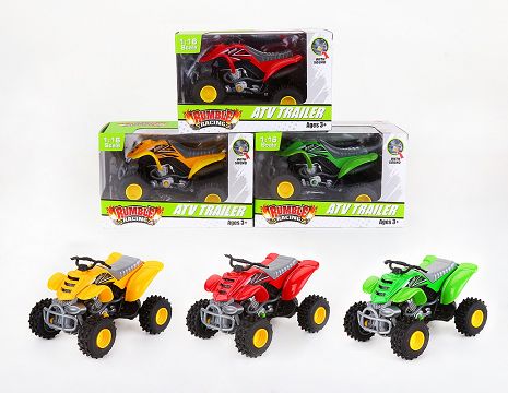 1:16 alloy beach scooter with sound (3-color combination, window case)