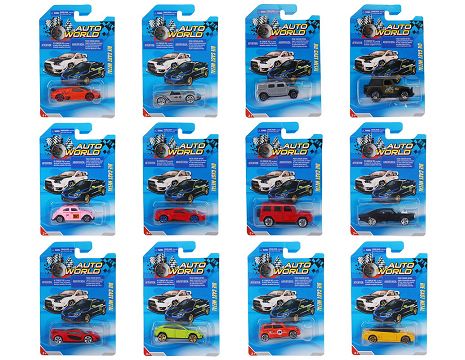 1:64 alloy sliding sports car, suction plate, 12 suction plate mixed