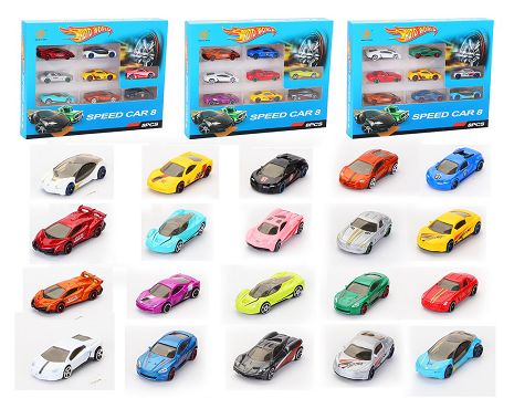 1:64 alloy coasting sports car, 20 with 3 casings