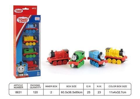 Thomas alloy car (4 models mixed