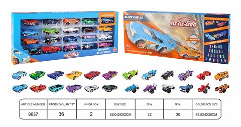 Alloy sports car (mixed 20 models