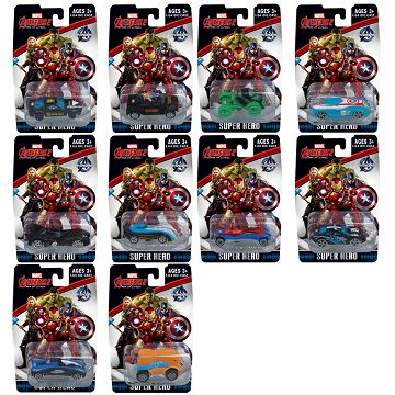 Avengers metal car 1:64 (taxi)