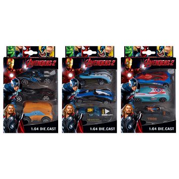 Avengers metal car 1:64 (taxi)