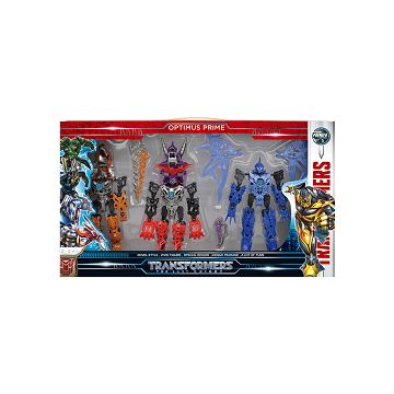 A hundred variations of dinosaurs assembled,3 in 1 robot