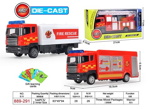 Alloy fire truck