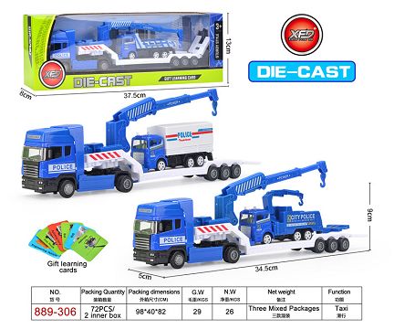 Alloy flat car