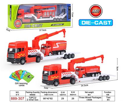 Alloy flat car