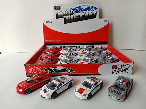Alloy huili russian police car