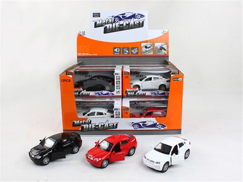 1:32 bmw x6 alloy model with back force, opening function 12