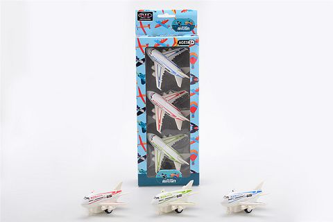 Three alloy return aircraft