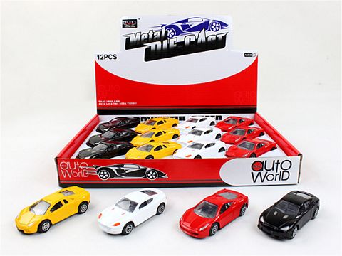 1: 12 simulation alloy sliding sports cars