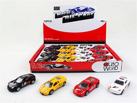1: 50 racing alloy sliding sports cars 12