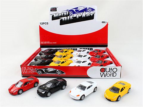 1: 12 50 simulated alloy return sports cars