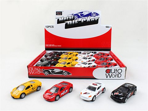 1: 50 racing alloy recoil sports cars 12