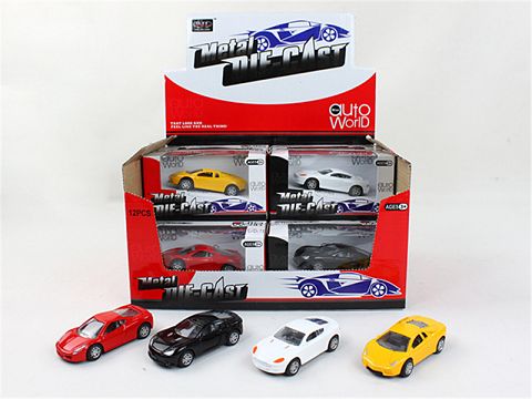 1: 12 50 simulated alloy return sports cars