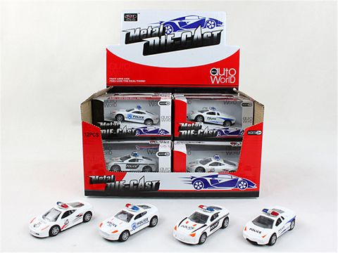 1: 12 50 alloy return police cars