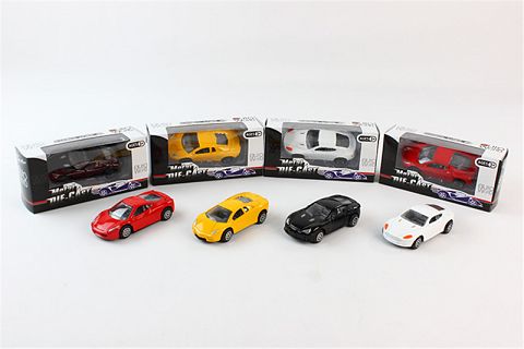 1: 50 simulation alloy sliding car single villa