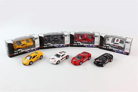 1\uff1a 50 racing alloy huili sports car single villa