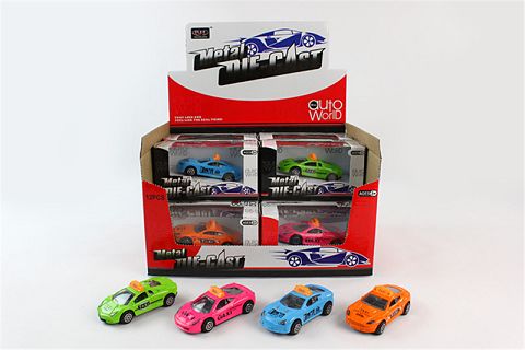 1:50合金滑行出租车12只
