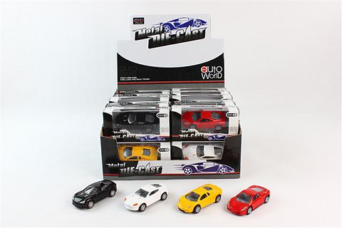 1: 24 50 simulated alloy return sports cars