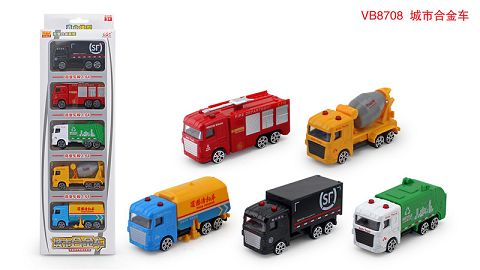 1: 64 city alloy car