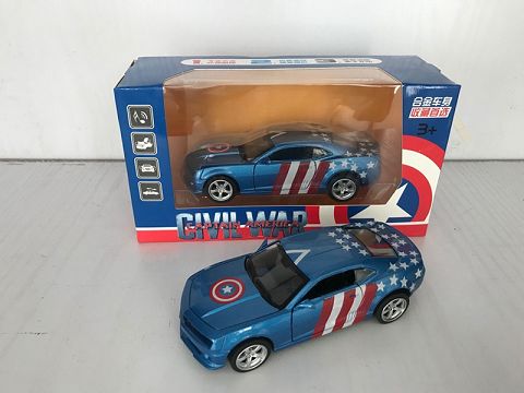 1:32 the car model captain America answers the door with sound and light cartoon patterns