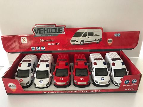 1:32 mercedes-benz rv alloy Russian police car, 4 doors open, (6 only in a display box, 1 model with 3 colors)
