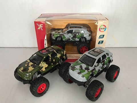 1:32 GT bentley alloy power return large wheeled military vehicle, 2 doors, light with sound and light (window box, 1 style and 2 colors mixed)