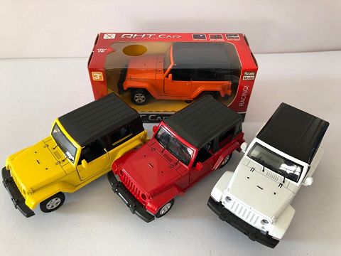 1:32 wrapman with bucket alloy recovery cart,2 doors, sound and light in front light (window box, 3 colors for 1 style)