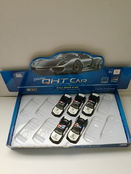 1:32 bumblebee alloy recovery police car,4 doors open (12 in a display box, a mixed color)