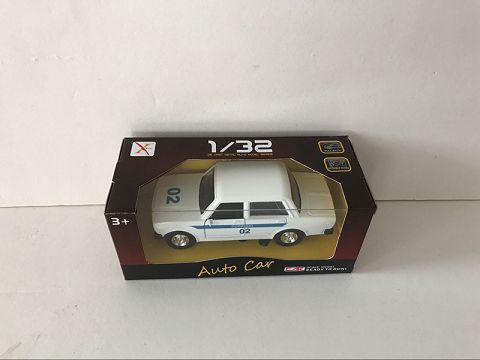 1:32 alloy recovery old car lada Russian fire engine, open the door, (window box,1 style, 3 colors mixed)