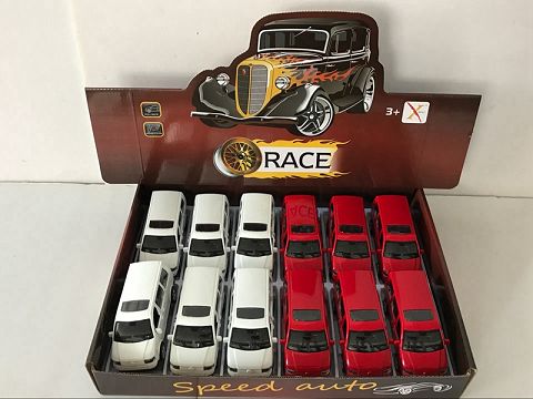1:32 alloy hui li commercial vehicle, open the door, (12 pieces packed in a display box,1 style mixed with 3 colors)