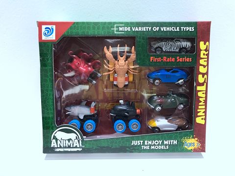 8 models/box of 4 bogies (color wheel) &4 sliders