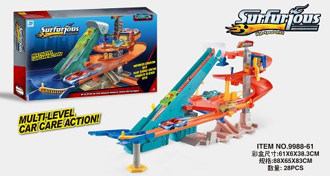 Ladder electric rail car (2 no. 1 batteries not included)
