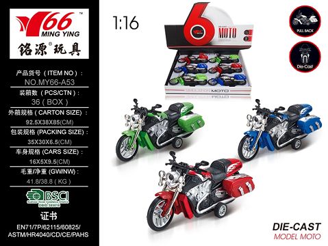Alloy Boomerang racing motorcycle
