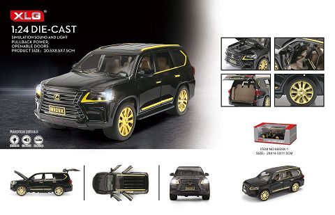 LX570 lexus 1:24 alloy model