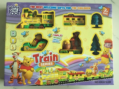 Electric light music winnie the pooh railway train