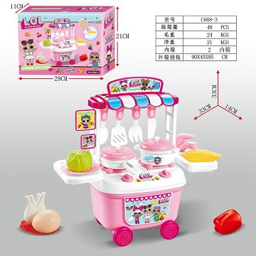 惊喜娃娃餐具