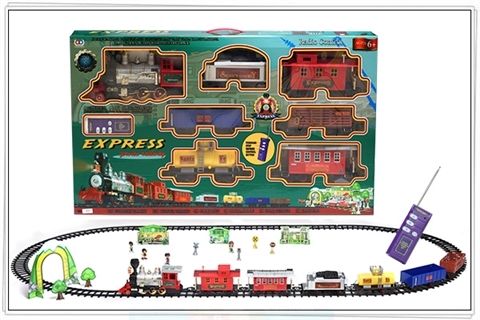Telecontrol lighting music railway train